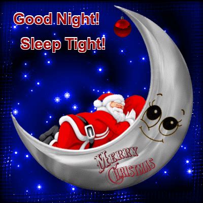 & Stars & etc. . Christmas good night gif